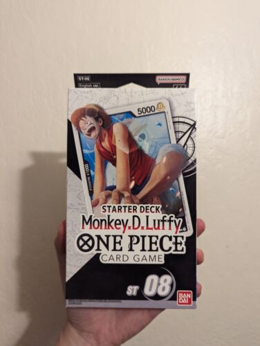One Piece Kartenspiel englisches Starterdeck 8 ST-08 Affe.D.Ruffy - Bild 2 von 4