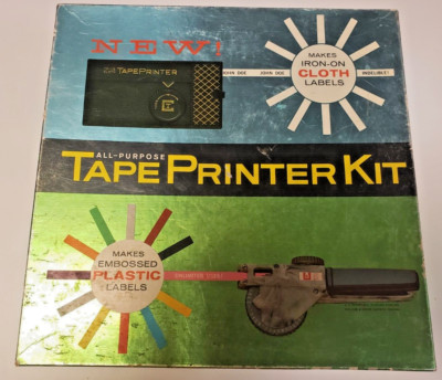 Com-Tech Tape Printer Label Maker Vintage TP-2000