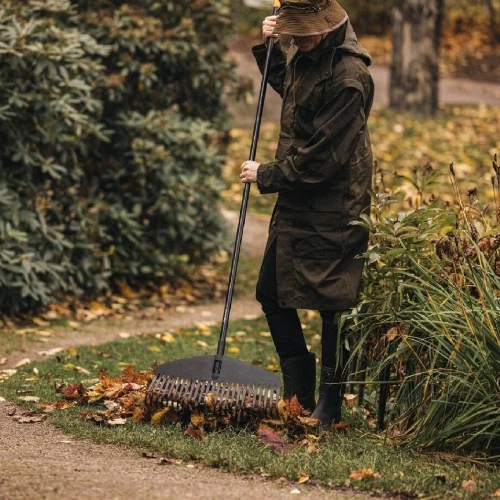 Rastrello per foglie in polipropilene Solid L 25 denti ampia testa 52x22,8 cm  Foto 4 de 4