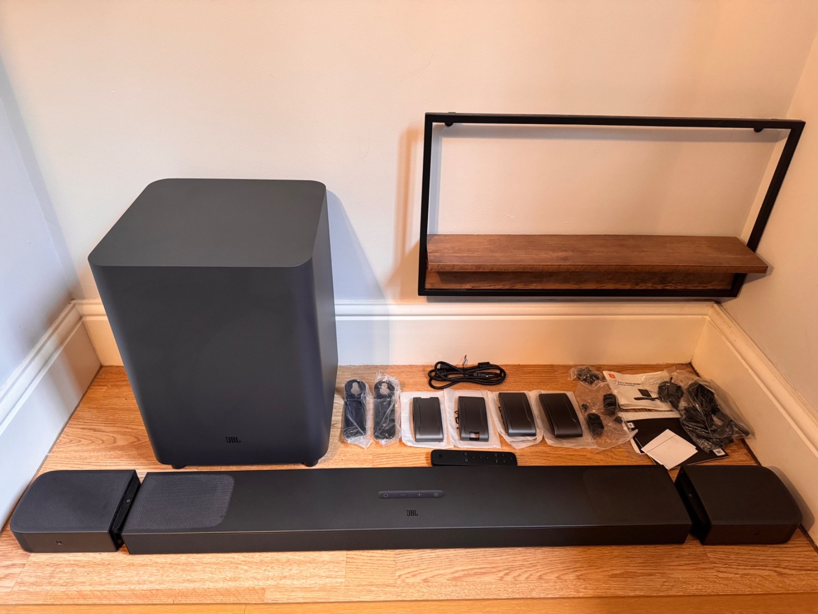 **JBL BAR 9.1 DTS:X ATMOS 820W Soundbar Wireless Rear Speakers Ex Display £999**