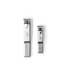 YN Young Nails Nail Clipper Set - Stainless Steel Silver, Smooth Silver