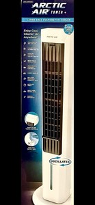 Arctic Air 38 Tower Portable Evaporative Cooler – ROUND BASE SUPPORT PLATE (Used, Great Condition)