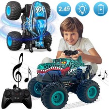 Electric Large Car Monster Truck Remote Control RC Cars 4WD Big Wheel Kid Toy