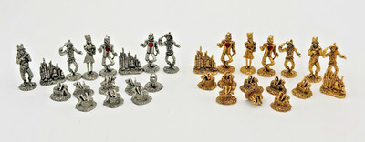 VTG WIZARD OF OZ CHESS SET COMSTOCK 1998 STAMPED TIN MAN/DOROTHY/LION COMPLETE