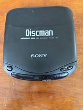 1994 Sony Discman Model D-131 Mega Bass CD Player FOR PARTS OR REPAIR
