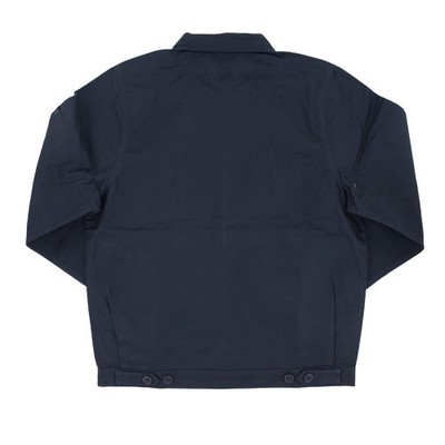 Dickies Twill Jacket, Full Zip Collared Lightweight Jacket with