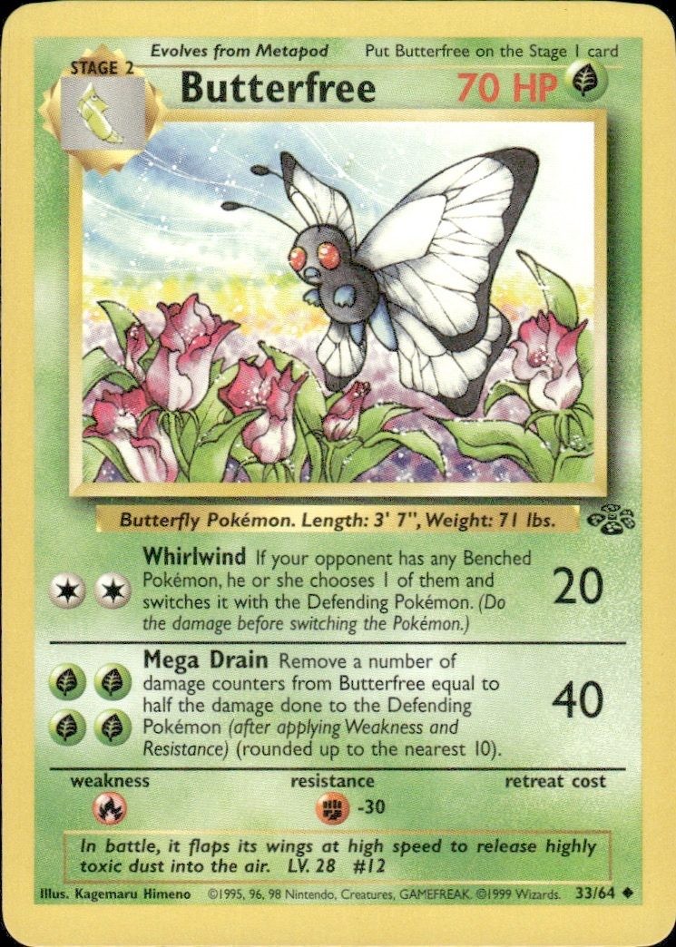 Butterfree - Jungle - 33/64 - Uncommon Unlimited