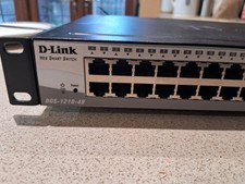 Used D-Link DGS-1210-52P Web Smart Switch D-Link 48-Port Gigabit PoE Switch