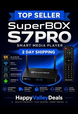 NEW 2026 SUPERBOX S7 PRO + Same Day Shipping - Beat Anyone's Service