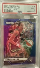 2024 Panini Prizm WNBA Napheesa Collier Blue Velocity PSA 9 🔥