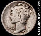 1927 Silver Mercury Dime- Scarce Better Date  No Reserve #i6225
