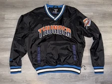 NBA Oklahoma City Thunder UNK Pullover Jacket – Men’s Size Large 