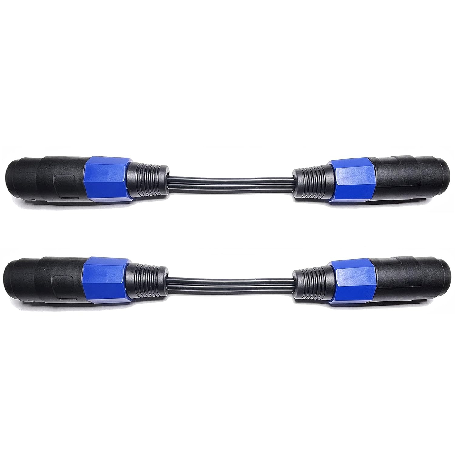 CNCESS CESS-124 Speakon Female to Female Connector Jack 2 Pole Straight Coupler