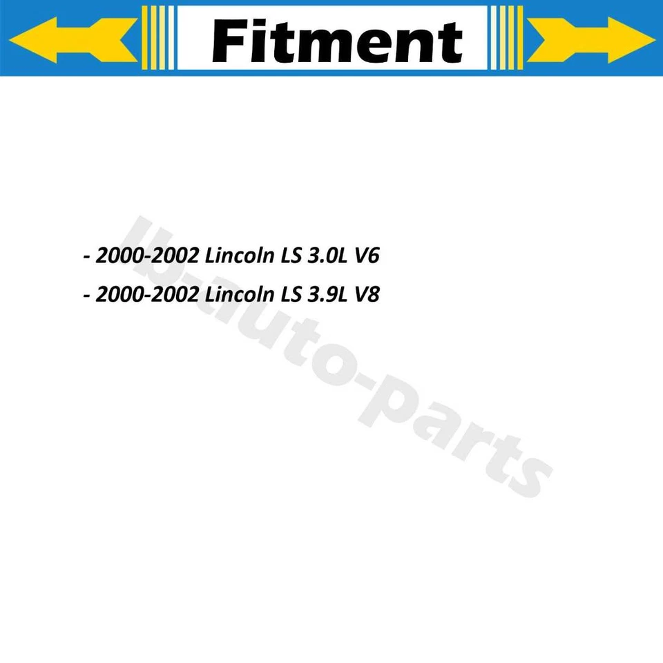 Manguera de freno delantera trasera Lincoln LS 2000 2001 2002 3,0 L 4 piezas Foto 2 de 4