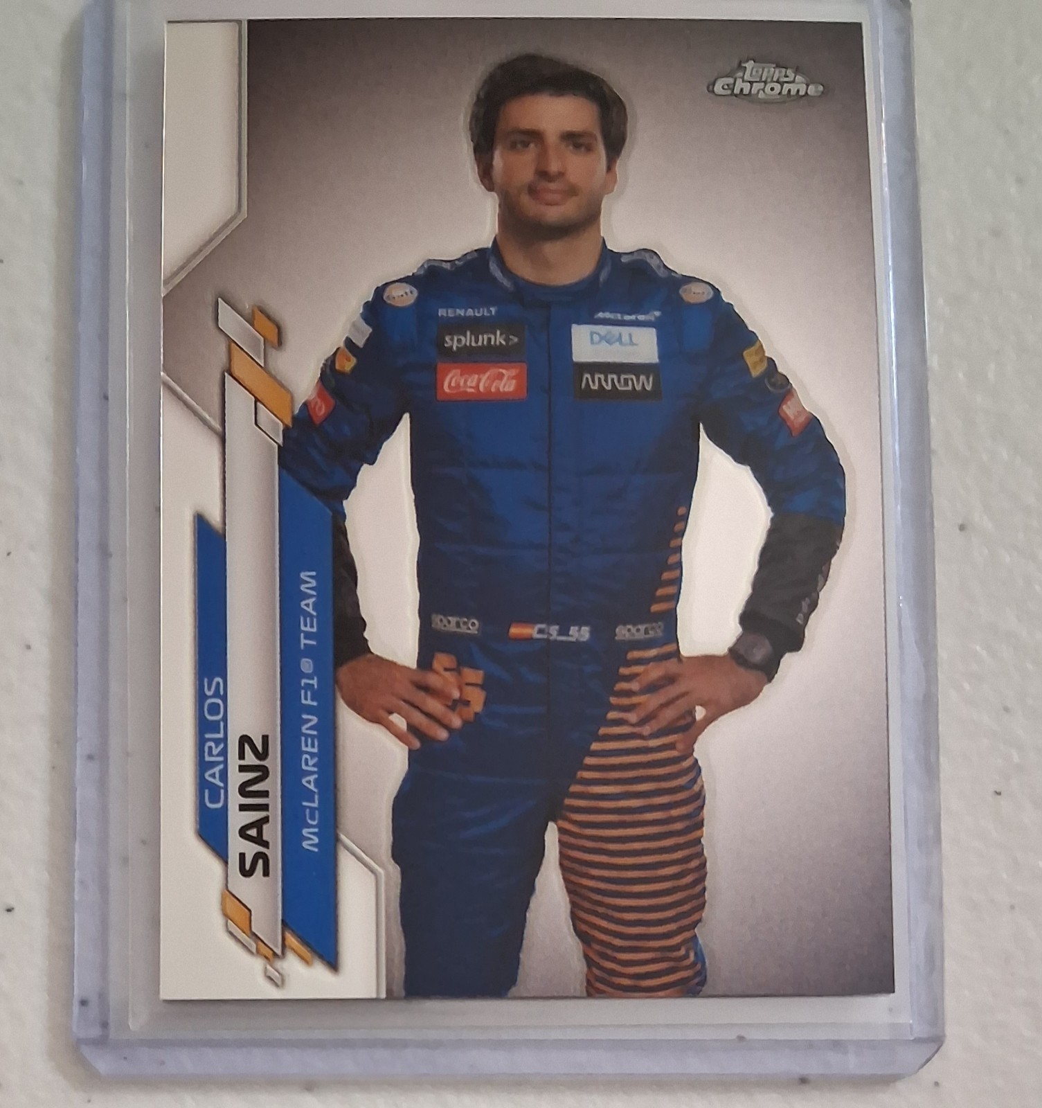 Carlos Sainz Topps Chrome Formula 1 2020 #8