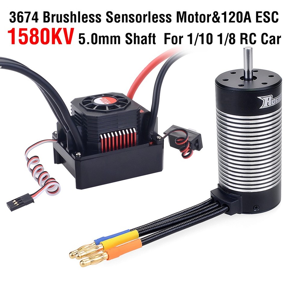 Moteur sans balais GOTOTOP X-TEAM 3674 1650KV résistant à la chaleur