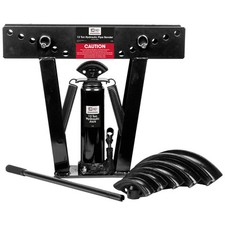 SIP Hydraulic Pipe Bender 12 Ton Tube Bending Machine 1/2"-2" Diameter 6 Dies