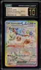 Pokemon Eevee ex Prismatic Evolutions SIR #167 CGC 10 Pristine