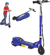 HOMCOM Kids Electric Scooter, 5.5 Inch Foldable Kids Scooter for Ages 7-14, 120W