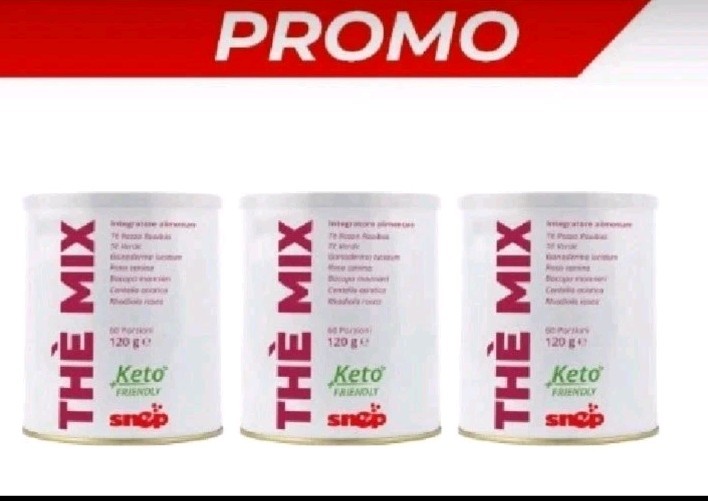 PROMO KETO THE' MIX O LEMON X3-Senza Zucchero-Detox del corpo 100%