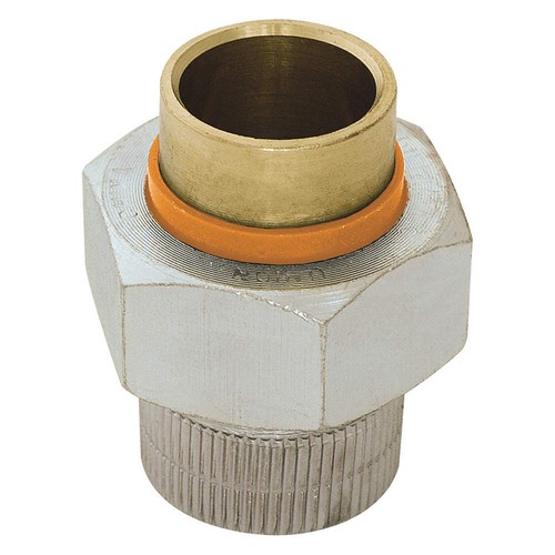 GRAINGER APPROVED 20503 Dielectric Union, 3/4 in For Pipe Size 447N76