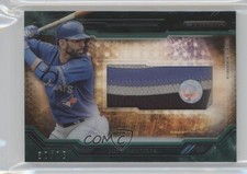 2015 Topps Strata Clearly Authentic Relics Green 60/75 Jose Bautista 0rc7