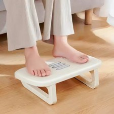 Adjustable Under Desk Footrest with Massage Rollers Office Home Leg Support