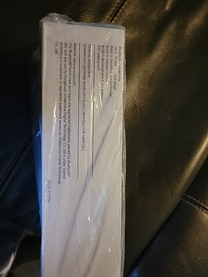 Altavoz portátil inalámbrico Bluetooth AOMAIS Sport II impermeable graves ricos Foto 2 de 2