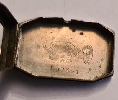 Rolex RWC Genex frühe Rarität Armbanduhr Snowite registriert 24.9.1920 - 4781..!