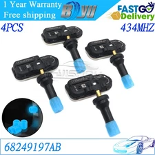 FOR DODGE RAM1500 2500 3500 TPMS TIRE PRESSURE SENSOR 4PCS 68249197AA/68249197AB