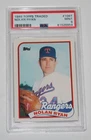 1989 Topps Traded Baseball Card #106T NOLAN RYAN Texas Rangers PSA 9 MINT