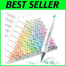 96 Pastel Alcohol Markers - Sweetness + Blossoming