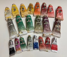 Winsor  Newton WINTON OIL COLOR LOT  not full, but all good to use  22 tubes