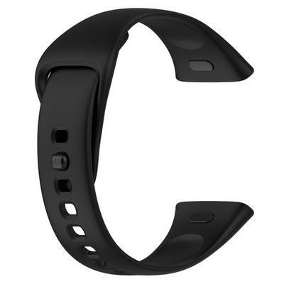 Ersatz Silikon Armband Für Redmi Watch 3 Sport Tracke Uhrenarmband Schwarz