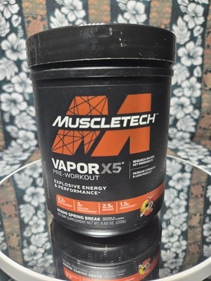 Muscletech VaporX5, Next Gen Pre-Workout Sport Nutrition Supplement, Powder