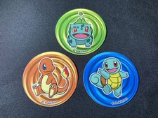 Pokemon Mini Seal Stickers Set - Bulbasaur, Charmander, Squirtle