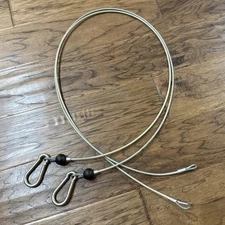 Set of 2 Bowflex 56" Lat Tower Cables OEM Power Pro Ultimate w/ Clips FREE SHIP