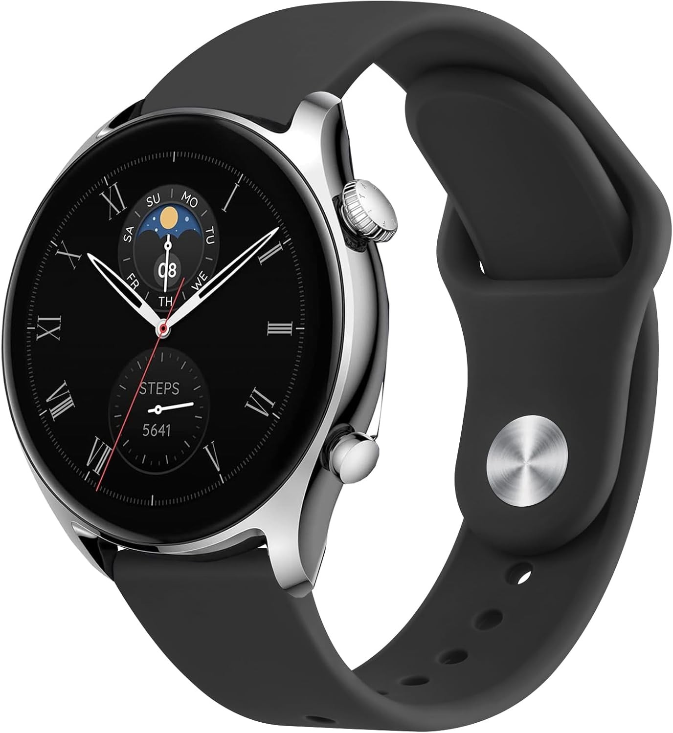 22mm Soft Silicone Strap Compatible with Amazfit GTR 4 / GTR 3