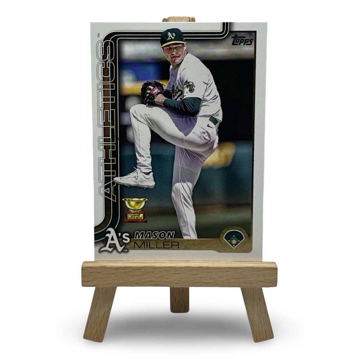 Mason Millerボブルヘッド 2025 Topps Series 2 Mason Miller #571 Rookie Cup Athletics