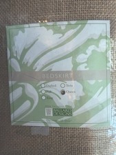 Ballard Design Burlap Queen Bed Skirt