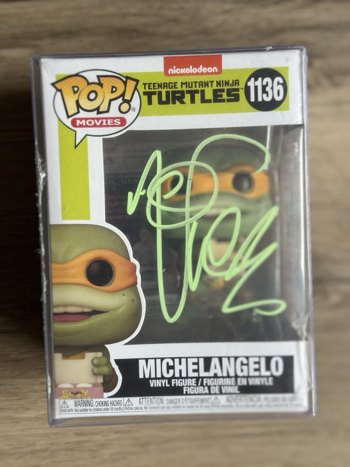 Vanilla Ice Autographed Signed TMNT Funko Pop #1136 