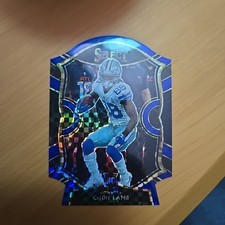 CeeDee Lamb 2020 Panini Select Blue Checkerboard Die-Cut Rookie Card #57 RC. rookie card picture