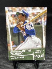 2020 Topps #WOD-3 Hank Aaron WARriors of the Diamond