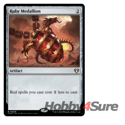 Ruby Medallion M/NM Magic: The Gathering MTG Commander Masters - Picture 1 of 1