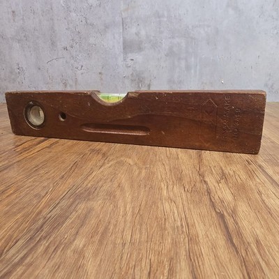 Vintage Wooden 30cm German Made C.K Spirit Level - Vintage Tools