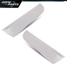 Fit For 11-16 Kia Sportage 2pcs Rear Side Door Pillar Molding Chrome Leftright