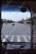 sl12  Original slide 1980's Beijing ? Street traffic view 527a