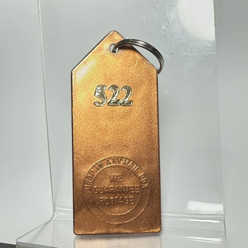 Llavero plástico hebreo para habitación de hotel Palacio del Rey Salomón Eilat Israel Judaica Foto 4 de 4