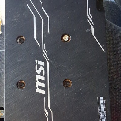 MSI NVIDIA GeForce gtx 1660 SUPER VENTUS XS OC