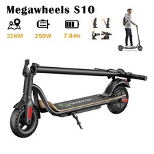 10 Inch Electric Scooter Adult Folding Commuter 250W E-Scooter 22KM 15mph